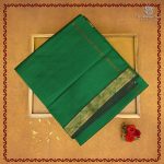 Semi Silk Cotton Sarees – Forest Green SASPC38209