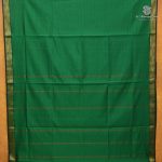 Semi Silk Cotton Sarees – Forest Green SASPC38209 - Image 3
