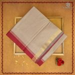 Semi Silk Cotton Sarees – Dark Beige SASPC38210