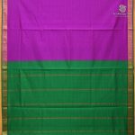 Semi Silk Cotton Sarees – Purple SASPC38212 - Image 3