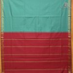 Semi Silk Cotton Sarees – Mint Green SASPC38215 - Image 3