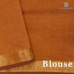 Semi Silk Cotton Sarees – Burgundy SASPC38217 - Image 2