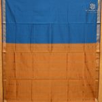Semi Silk Cotton Sarees – Cerulean Blue SASPC38220 - Image 3