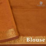 Semi Silk Cotton Sarees – Cerulean Blue SASPC38220 - Image 2