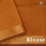 Semi Silk Cotton Sarees – Maroon SASPC38221 - Image 2