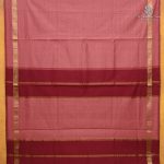 Semi Silk Cotton Sarees – Dusky Rose SASPC38227 - Image 3