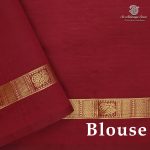 Semi Silk Cotton Sarees – Dusky Rose SASPC38227 - Image 2