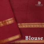 Semi Silk Cotton Sarees – Dark Seafoam Green SASPC38230 - Image 2