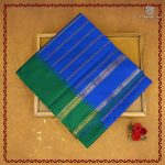 Semi Silk Cotton Sarees – Royal Blue SASPC38232