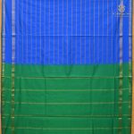 Semi Silk Cotton Sarees – Royal Blue SASPC38232 - Image 3