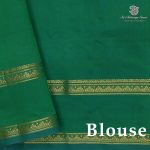 Semi Silk Cotton Sarees – Royal Blue SASPC38232 - Image 2