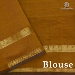 Semi Silk Cotton Sarees – Peacock Blue SASPC38236 - Image 2