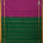 Semi Silk Cotton Sarees – Dark Majenta SASPC38237 - Image 3