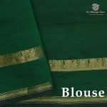 Semi Silk Cotton Sarees – Dark Majenta SASPC38237 - Image 2