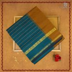 Semi Silk Cotton Sarees – Teal Green SASPC38238