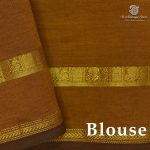 Semi Silk Cotton Sarees – Teal Green SASPC38238 - Image 2