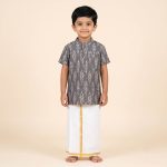 UGA Kids Kurta - Gray SASK0038079