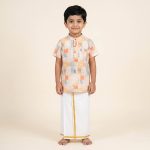 UGA Kids Kurta - Multicolor SASK0038082