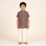 UGA Kids Kurta - Gray SASK0038086