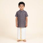 UGA Kids Kurta - Blue SASK0038098