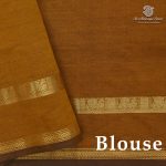 Semi Silk Cotton Sarees – Maroon SASPC38239 - Image 2