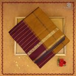 Semi Silk Cotton Sarees – Maroon SASPC38239