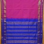 Semi Silk Cotton Sarees – Rani Pink SASPC38241 - Image 3