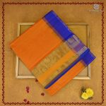 Semi Silk Cotton Sarees – Mango Yellow SASPC38242