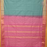 Semi Silk Cotton Sarees – Mint Blue SASPC38243 - Image 3