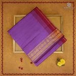 Semi Silk Cotton Sarees – Lilac SASPC38245