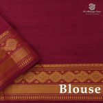 Semi Silk Cotton Sarees – Lilac SASPC38245 - Image 2