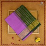 Semi Silk Cotton Sarees – Rich Lilac SASPC38246