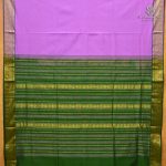 Semi Silk Cotton Sarees – Rich Lilac SASPC38246 - Image 3