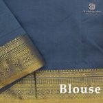 Semi Silk Cotton Sarees – Dual Shade Grape Purple SASPC38249 - Image 2