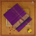 Semi Silk Cotton Sarees – Dual Shade Indigo SASPC38252
