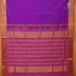 Semi Silk Cotton Sarees – Vivid Purple SASPC38254 - Image 3