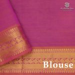 Semi Silk Cotton Sarees – Vivid Purple SASPC38254 - Image 2