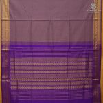 Semi Silk Cotton Sarees – Dark Onion Pink SASPC38256 - Image 3