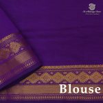Semi Silk Cotton Sarees – Dark Onion Pink SASPC38256 - Image 2