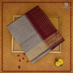 Semi Silk Cotton Sarees – Dark Beige SASPC38259