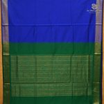Semi Silk Cotton Sarees – MS Blue SASPC38261 - Image 3