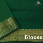 Semi Silk Cotton Sarees – MS Blue SASPC38261 - Image 2