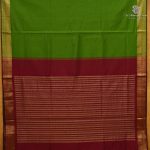 Semi Silk Cotton Sarees – Light Mehandi Green SASPC38262 - Image 3