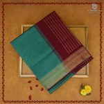 Semi Silk Cotton Sarees – Dark Seafoam Green SASPC38263