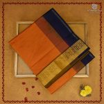 Semi Silk Cotton Sarees – Rust SASPC38269