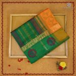 Semi Silk Cotton Printed Sarees – Mango Yellow SASPC38271