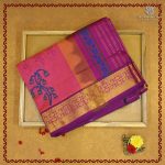 Semi Silk Cotton Printed Sarees – Dual Shade Pink SASPC38273