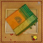 Semi Silk Cotton Printed Sarees – Mango Yellow SASPC38275