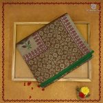 Semi Silk Cotton Printed Sarees – Dark Beige SASPC38283