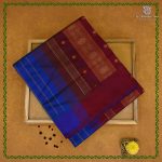 Semi Silk Cotton Sarees – Dark Royal Blue SASPC38304